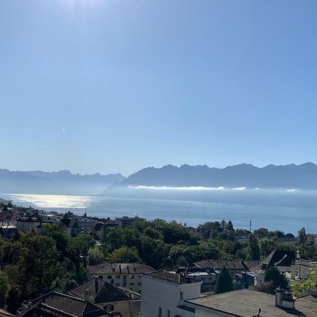 New Luxury Lake View Apartment - Lausanne Exteriör bild